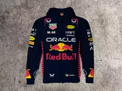 CAMPERA FRIZA INVISIBLE RED BULL F1 2023 TEAM VERSTAPPEN PÉREZ BUZO ANTIFLAMA