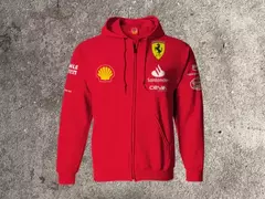 CAMPERA FRIZA INVISIBLE FERRARI F1 2023 TEAM LECLERC SAINZ