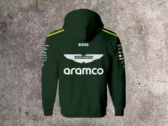 CAMPERA FRIZA INVISIBLE ASTON MARTIN F1 2024 FERNANDO ALONSO BUZO ANTIFLAMA - comprar online