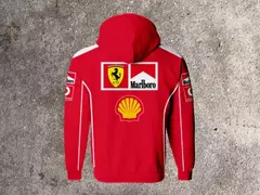 CAMPERA FRIZA INVISIBLE MICHAEL SCHUMACHER FERRARI F1 2004 REPLICA RETRO - comprar online