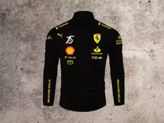 POLERA TERMICA FERRARI F1 GRAN PREMIO D'ITALIA 2022 LECLERC SAINZ REPLICA NOMEX ¡EDICIÓN ESPECIAL!