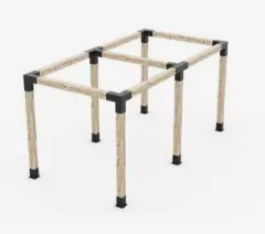 Pérgolas Enjoy 6x3 de 3"(75x75mm)