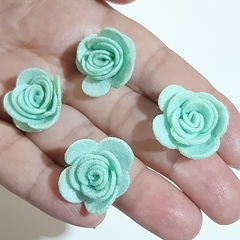 10 unidades Flores em feltro Tam M 2 cm - loja online