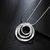 Collar de tres piezas circulares - Hermón Joyería