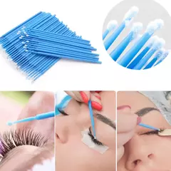 Microhisopos plastico x 10