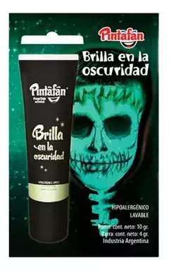 Gel brilla en la oscuridad
