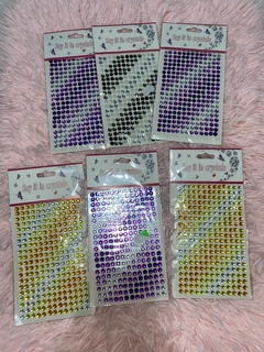 Strass puntos colores