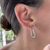 Brinco earline cravejado - comprar online