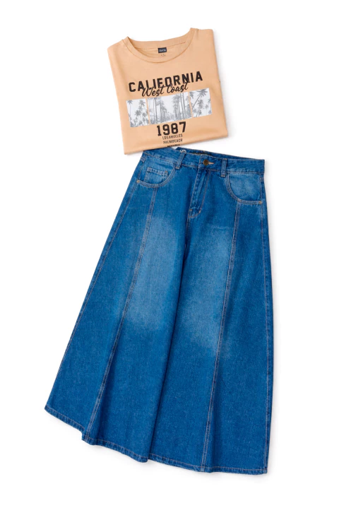 ART.3859 | FALDA JEANS LOCALIZADO