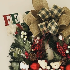 Guirlanda Ursos Amoreira Decor - Natal - AMOREIRA DECOR