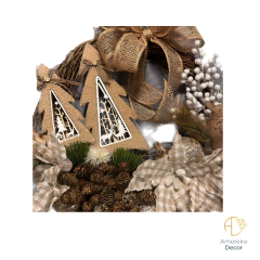 Guirlanda Amoreira Decor Esquilos Árvores - AMOREIRA DECOR