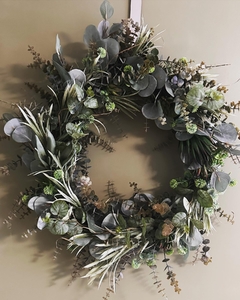 Guirlanda Verdes Amoreira Decor 55cm - AMOREIRA DECOR