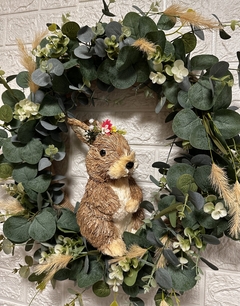 Guirlanda de Páscoa Coelha Encantada 60cm na internet