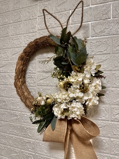 Guirlanda de Páscoa Amoreira Decor Orelhas 50 cm na internet