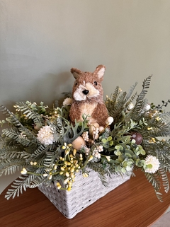 Arranjo de Páscoa Coelho no Jardim Amoreira Decor - comprar online