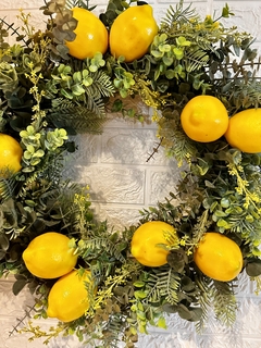 Guirlanda Limão Siciliano Amoreira Decor 60cm - comprar online