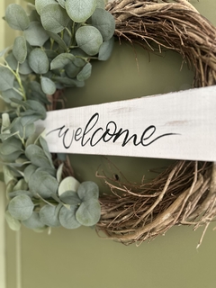 Guirlanda Welcome Amoreira Decor 50cm - AMOREIRA DECOR