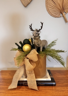 Arranjo de Natal Amoreira Decor Rena