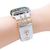 Decoração anel para apple watch band 44mm 40mm correa 38/42mm diamante pulseir