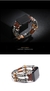 Pulseira de couro artesanal para Apple Watch, pulseira retrô, 7, 8, Ultra, 49mm - loja online