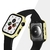 Vidro Temperado + Capa Para Apple Watch Case 44mm 40mm 42mm 38mm Protetor de Tel na internet
