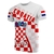 Camiseta de Streetwear solta de manga curta masculina, Impressão 3D, bolinhas, na internet