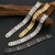 Pulseiras de terapia magnética banhadas a ouro para homens, aço inoxidável, a - loja online
