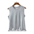 Camisola regata masculina de musculação de elasticidade rápida