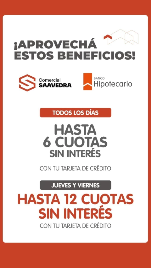 Banner de Comercial Saavedra