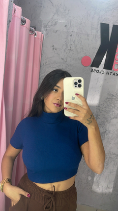 Cropped básico gola alta - comprar online