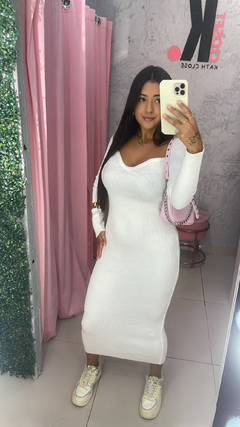 Vestido tricô - comprar online