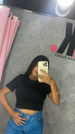 Cropped Luana preto