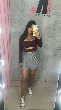 Shorts saia lisa