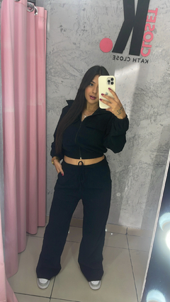 Conjunto cotelê preto - comprar online