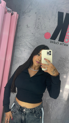 Cropped polo