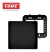 Placa 4X4 Preta Cega Com Suporte Habitat Black - Fame - LISFER DISTRIBUIDORA DE FERRAMENTAS LTDA