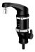 Torneira Elétrica 4T Elegance Preta 220V/5400W Bancada - FAME