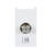 Tomada Para Antena De Tv Para Cabo Coaxial 75 Ohms/ Evidence/Modulare/Blanc+ - FAME - comprar online