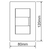 Tomada Tripla 2P+T 20A Branca Evidence - Fame - comprar online