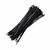 Abraçadeira de Nylon 4,8x500mm com 100 Peças Preta - Eda