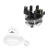 Kit Resistência 127V 3200W + Super Ducha 4T 127V 3200W Com Cano 30cm - Fame