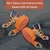 Kit 2 Catraca + 2 Cinta Amarração 3 Ton 9 Metros Gancho J Cor Laranja-escuro - comprar online