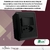 Conjunto Interruptor Simples + Tomada 10a Sobrepor - Blux Overlap Grafite - loja online