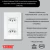 2 Tomadas 2P+T 10A/250V~ distanciadas Evidence - Fame - comprar online