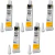 Kit 5 Borrachas De Silicone Acético Branco 50g Tubete - Vonder