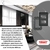 Kit Com 26 Placas 4X2 Preta 2 Módulo Distanciados Com Suporte Habitat Black - Fame na internet