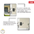 Campainha Cigarra Bivolt Embutir 4x2 Habitat Black- Fame - loja online