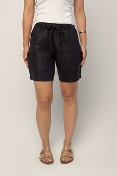 Short Cascais Unissex Preto - loja online