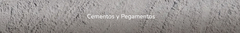 Banner de la categoría Cementos y Pegamentos