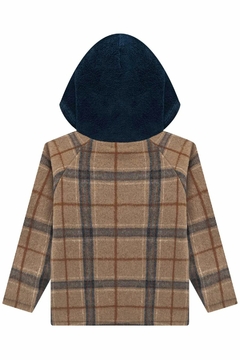 Camisa Overshirt Manga Longa Xadrez - comprar online